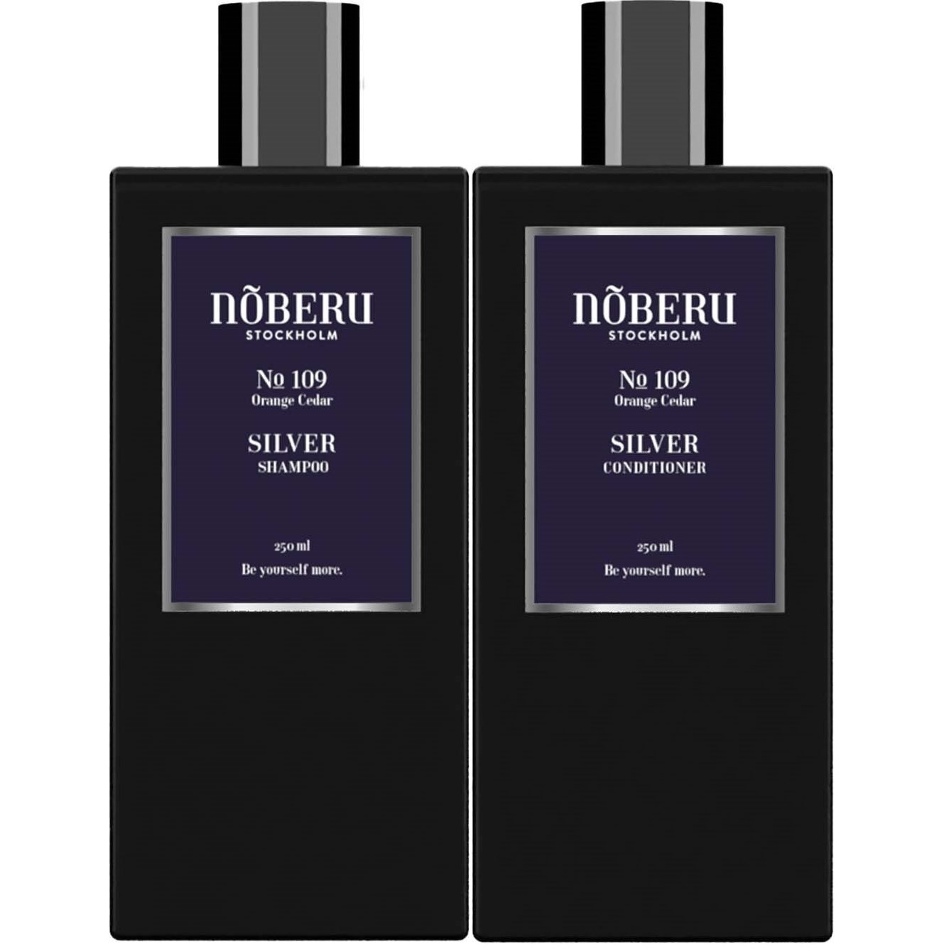 Nõberu of Sweden Silver Bundle Shampoo 250 ml & Conditioner 250