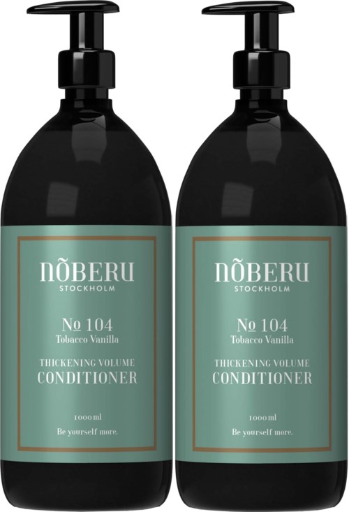 Nõberu Stockholm Thickening Volume Bundle Shampoo 1000 ml & Conditioner 1000 ml