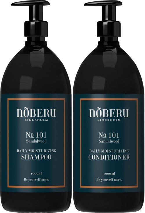 Nõberu Stockholm Treatment Bundle Shampoo 1000 ml & Conditioner 1000 ml