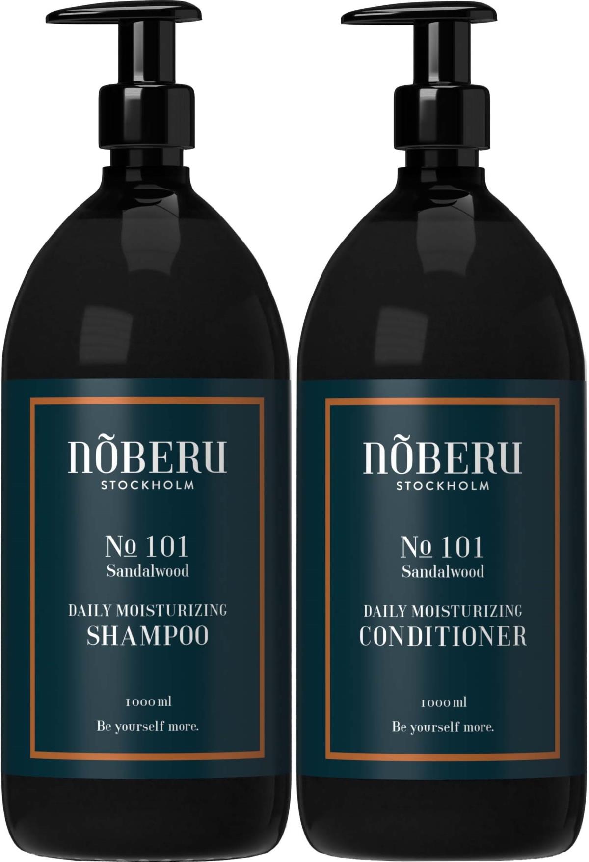 Nõberu Stockholm Treatment Bundle Shampoo 1000 ml & Conditioner 1000 ml