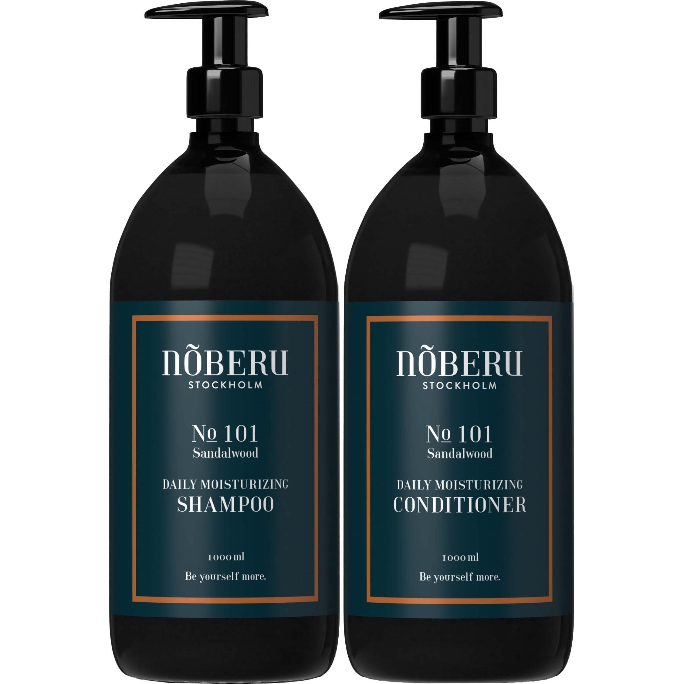 Nõberu of Sweden Treatment Bundle Shampoo 1000 ml & Conditioner