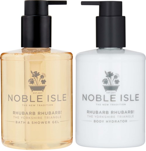 Noble Isle Rhubarb Rhubarb! Body Duo