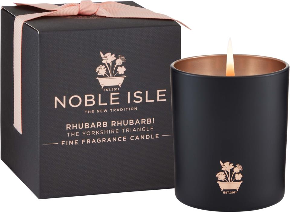 Noble Isle Rhubarb Rhubarb! Fine Fragrance Candle 200g