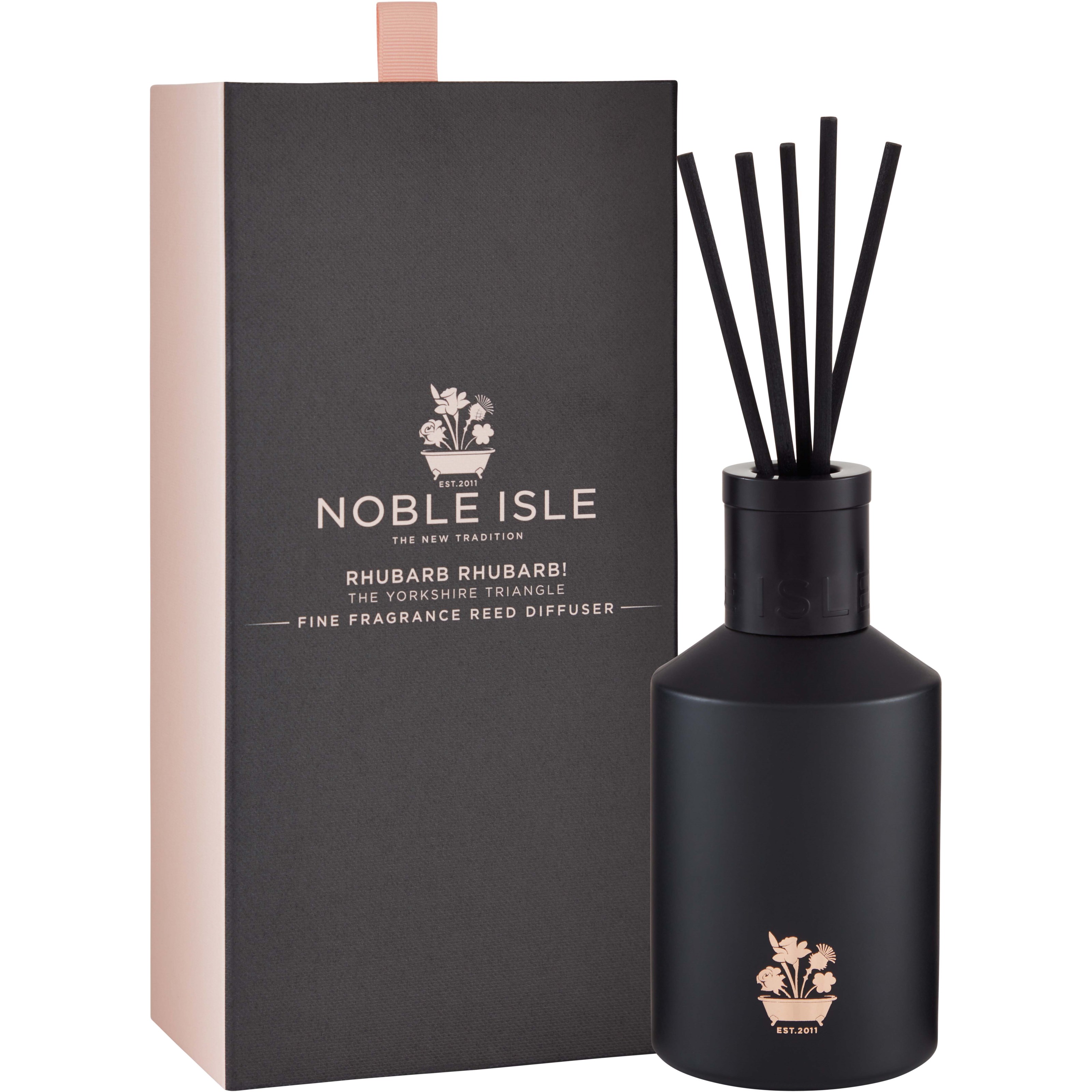 Läs mer om Noble Isle Rhubarb Rhubarb Fine Fragrance Reed Diffuser 180 ml