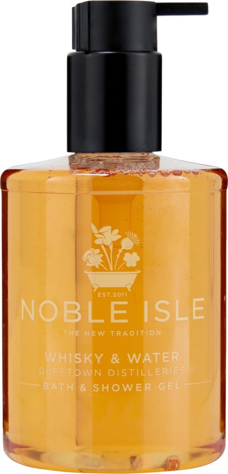 Noble Isle Whisky & Water Bath & Shower Gel 250ml