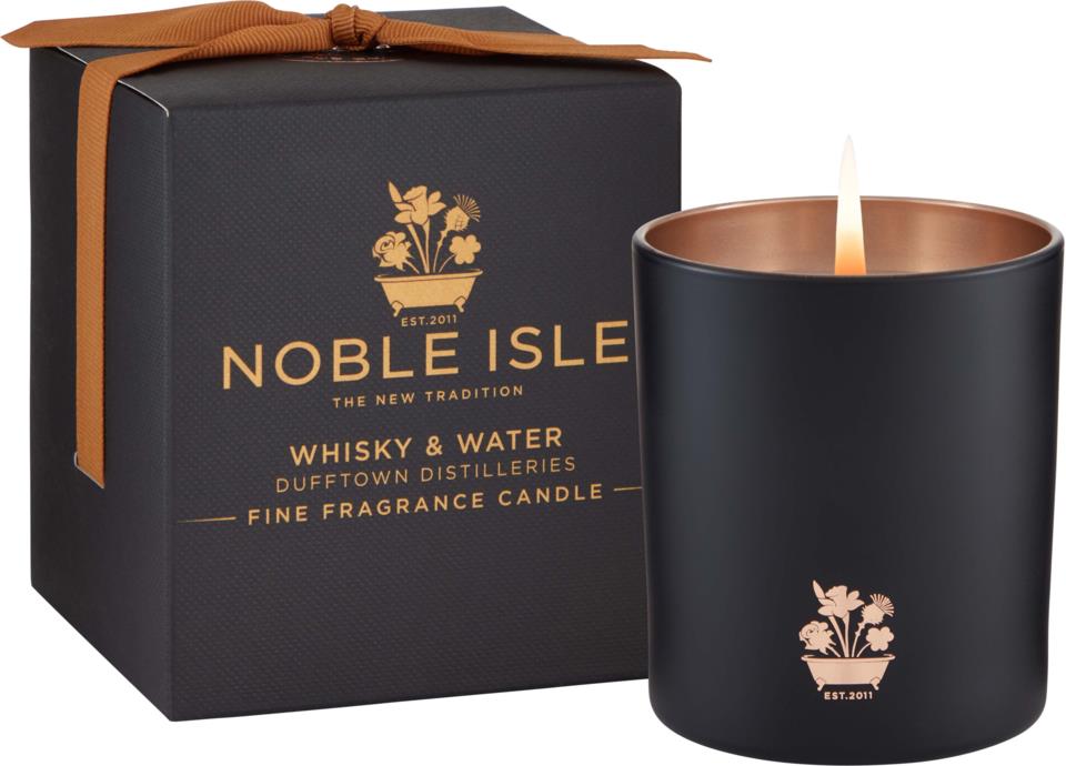 Noble Isle Whisky & Water Fine Fragrance Candle 200g