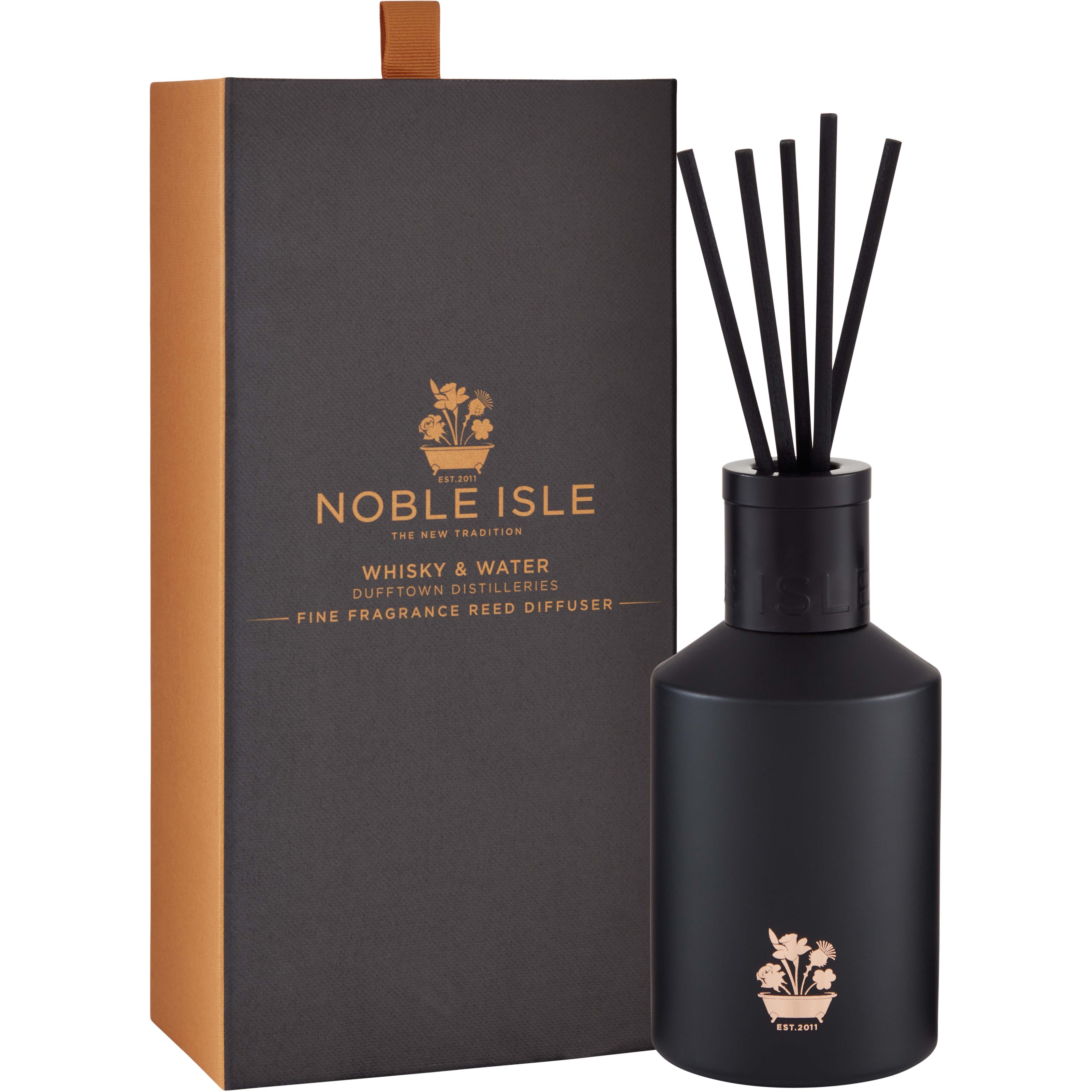 Läs mer om Noble Isle Whisky & Water Fine Fragrance Reed Diffuser 180 ml