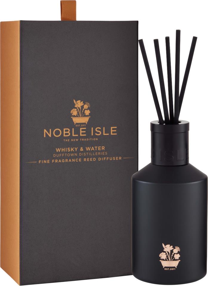 Noble Isle Whisky & Water Fine Fragrance Reed Diffuser 180ml