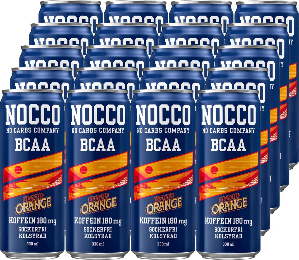 NOCCO BCAA Blood Orange 24-Pack
