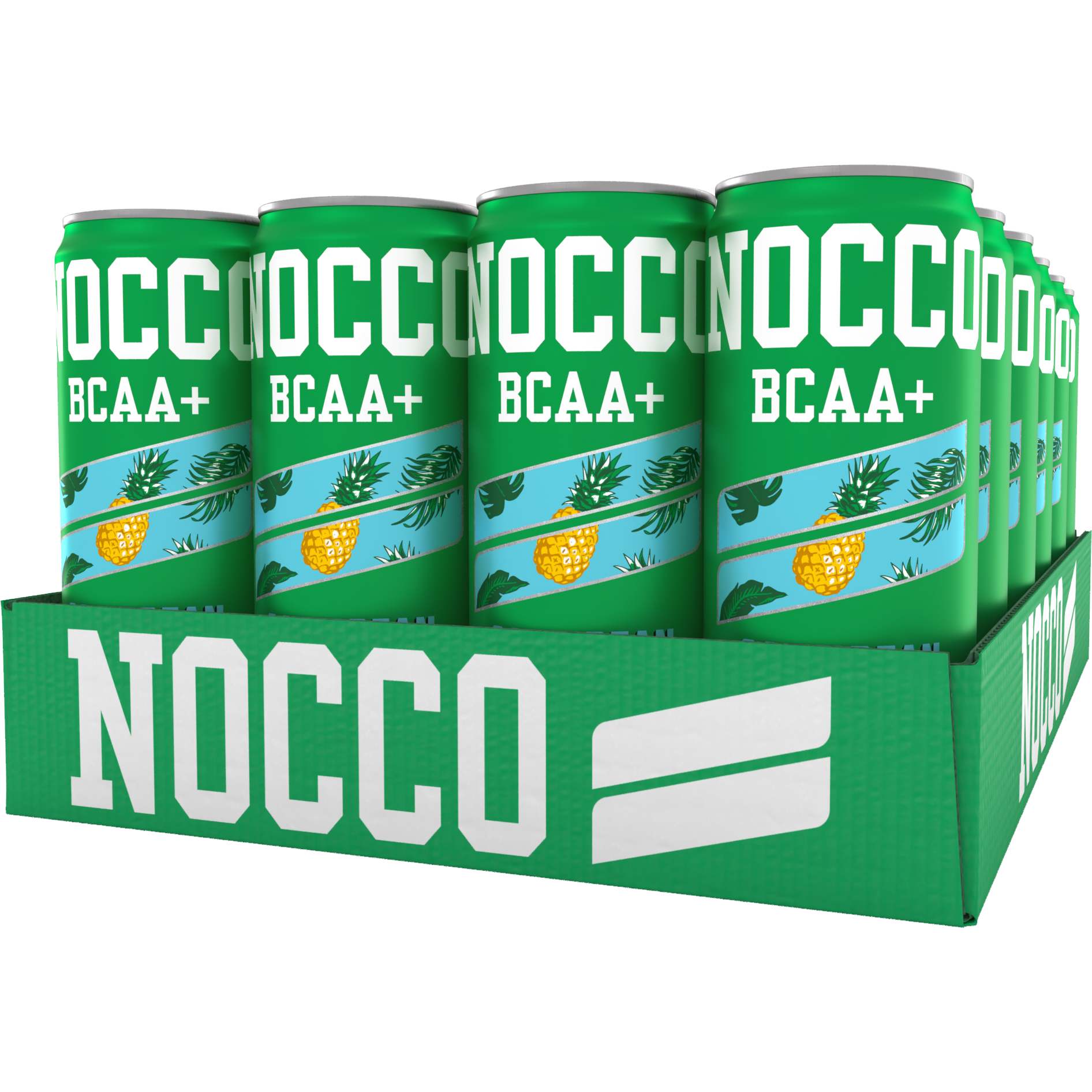 Läs mer om NOCCO BCAA+ Decaf Caribbean 24-Pack