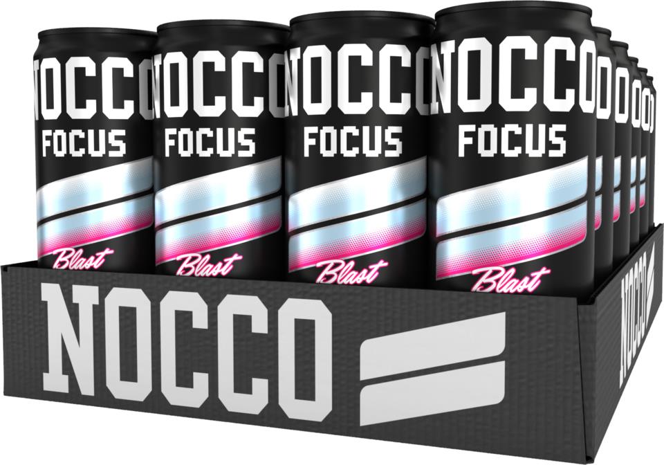 NOCCO Fokus Raspberry Blast 24-Pack