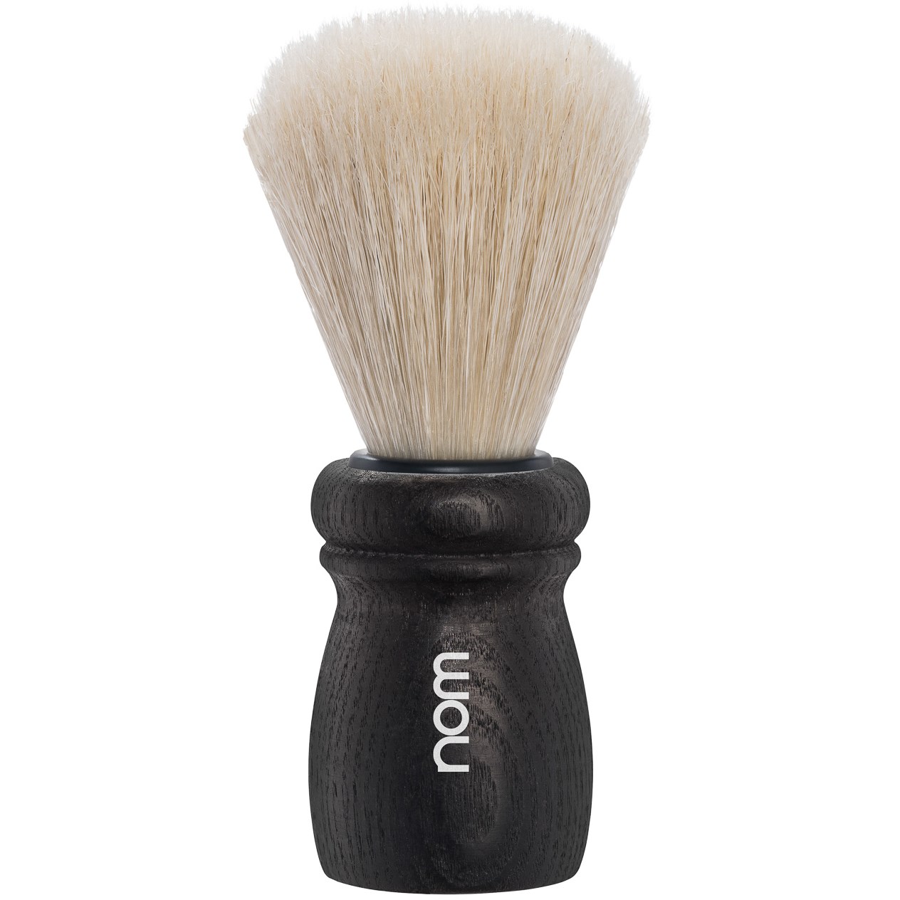 Läs mer om NOM ALFRED Shaving Brush Natural Bristle Black Ash
