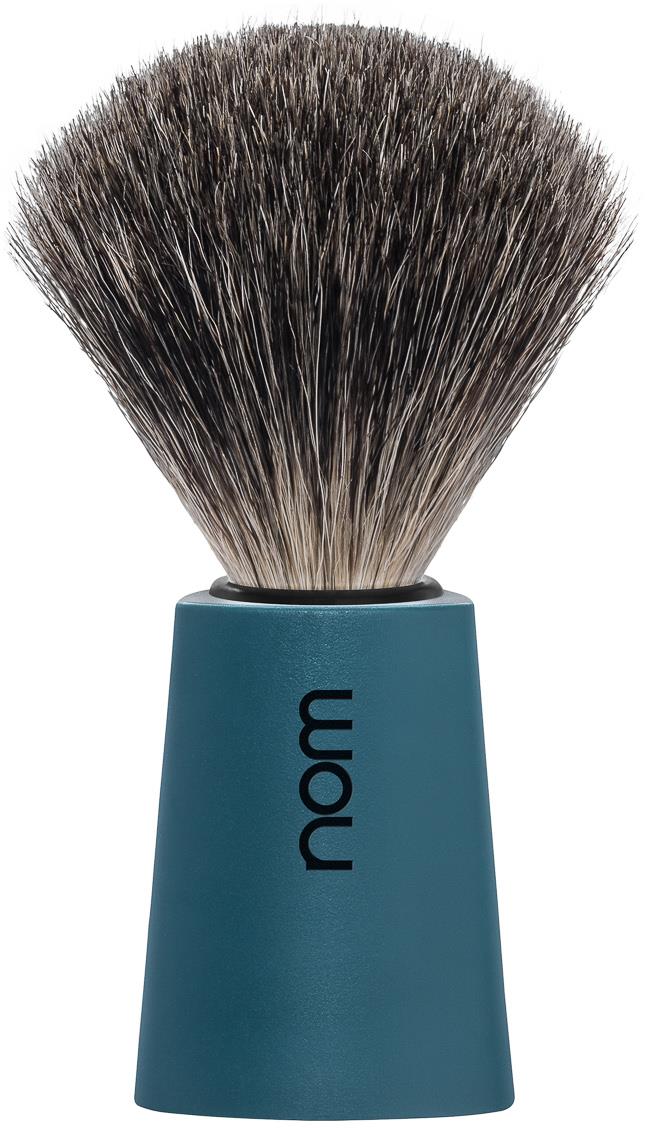 NOM CARL Shaving Brush Pure Badger Petrol