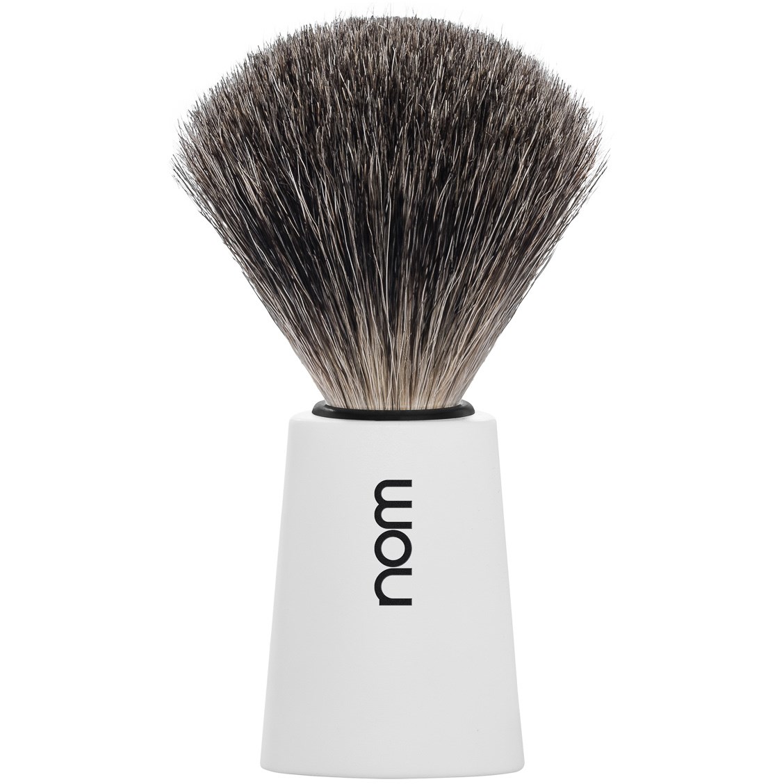 NOM CARL Shaving Brush Pure Badger White White