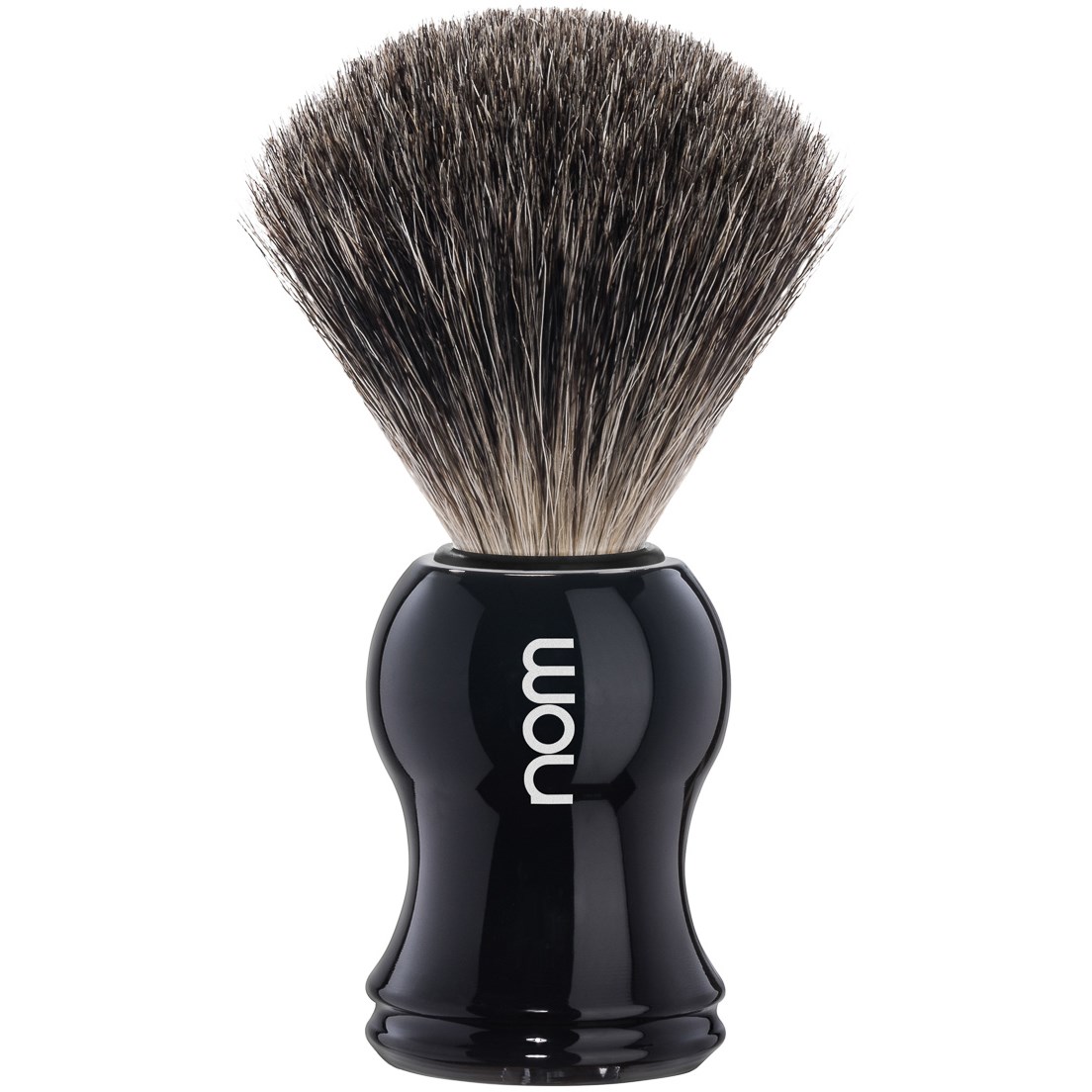 Läs mer om NOM GUSTAV Shaving Brush Pure Badger Black