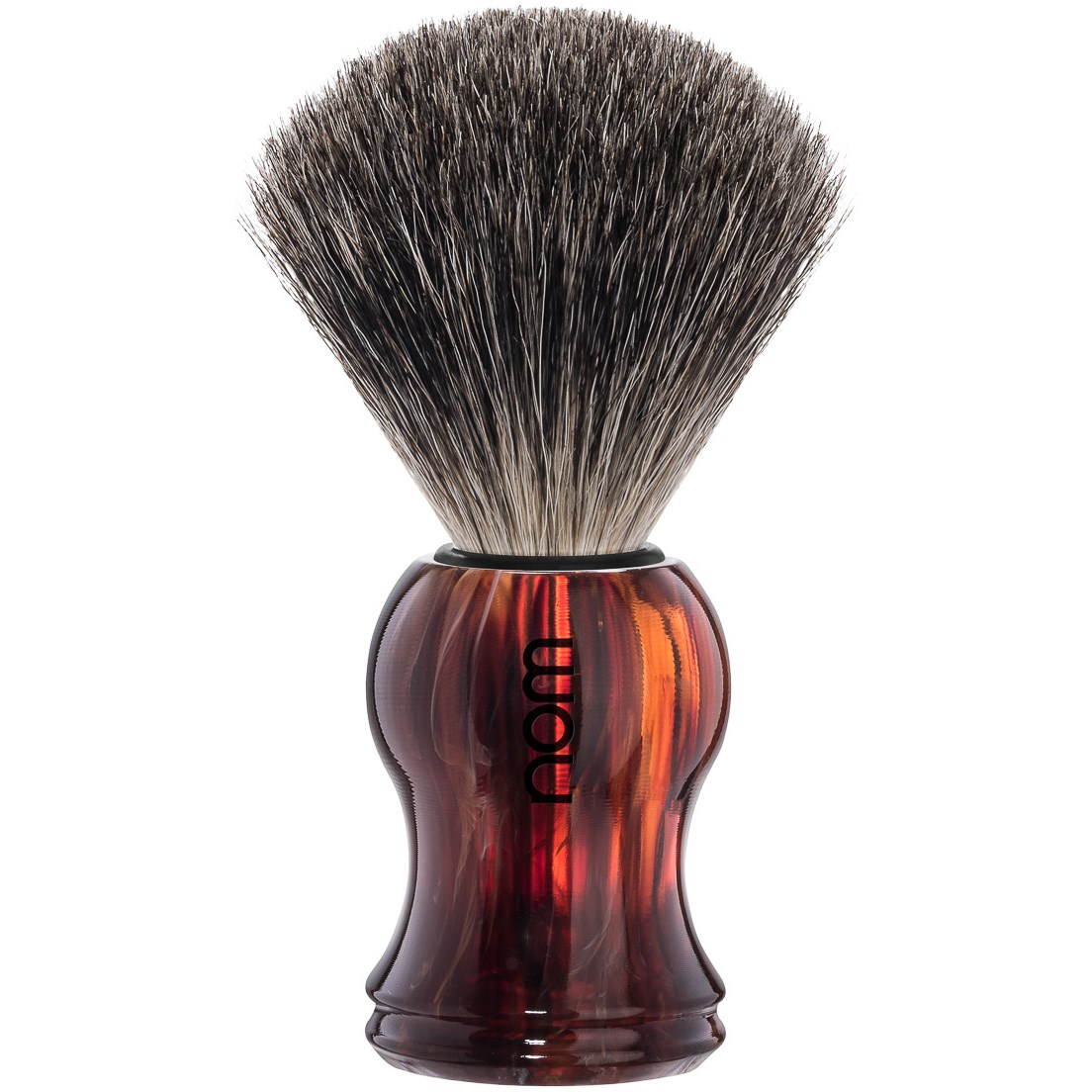 Läs mer om NOM GUSTAV Shaving Brush Pure Badger Havanna