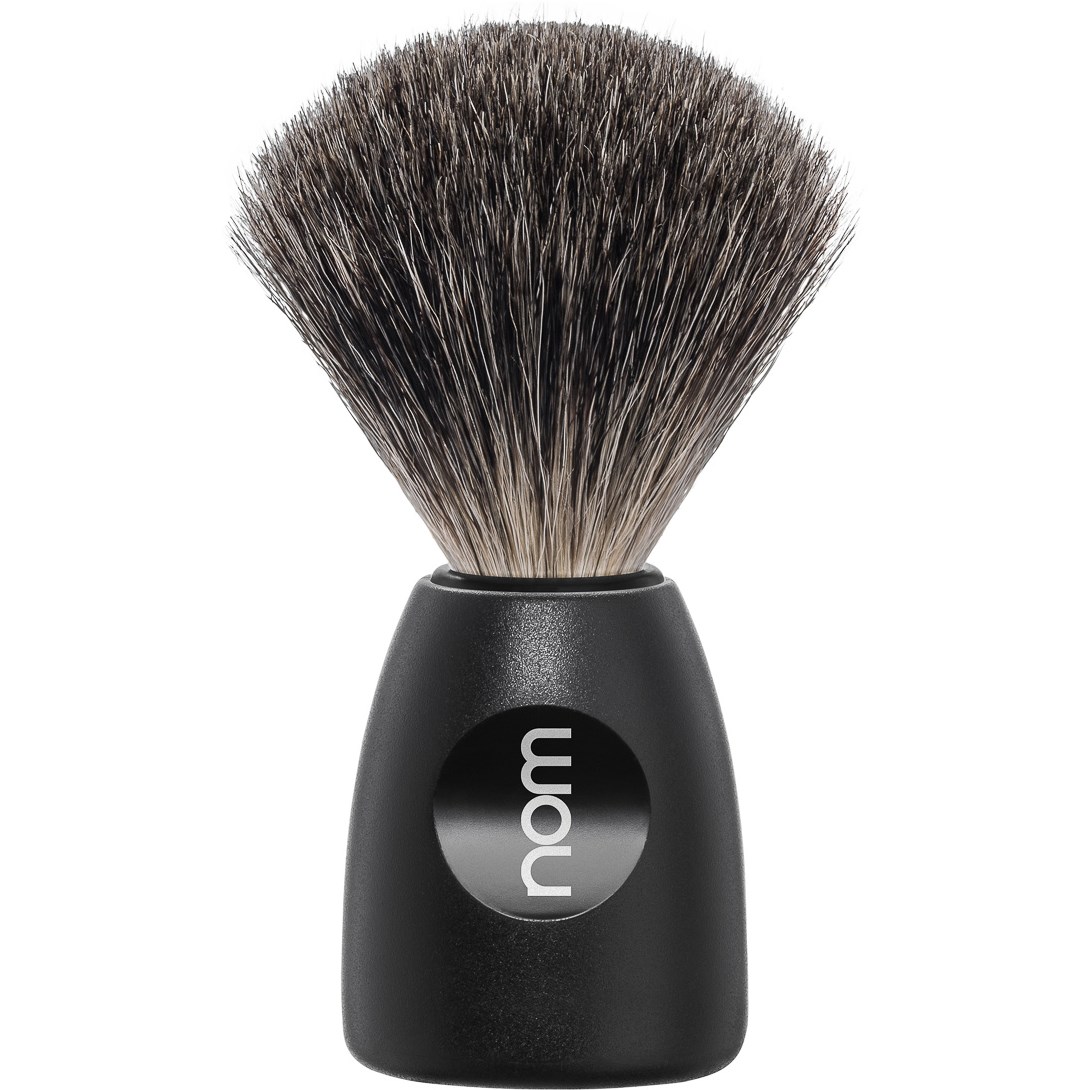 Läs mer om NOM LASSE Shaving Brush Pure Badger Black