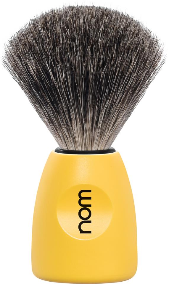 NOM LASSE Shaving Brush Pure Badger Lemon