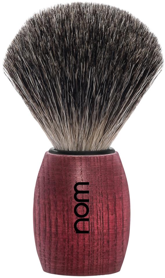 NOM OLE Shaving Brush Pure Badger Blushed Ash
