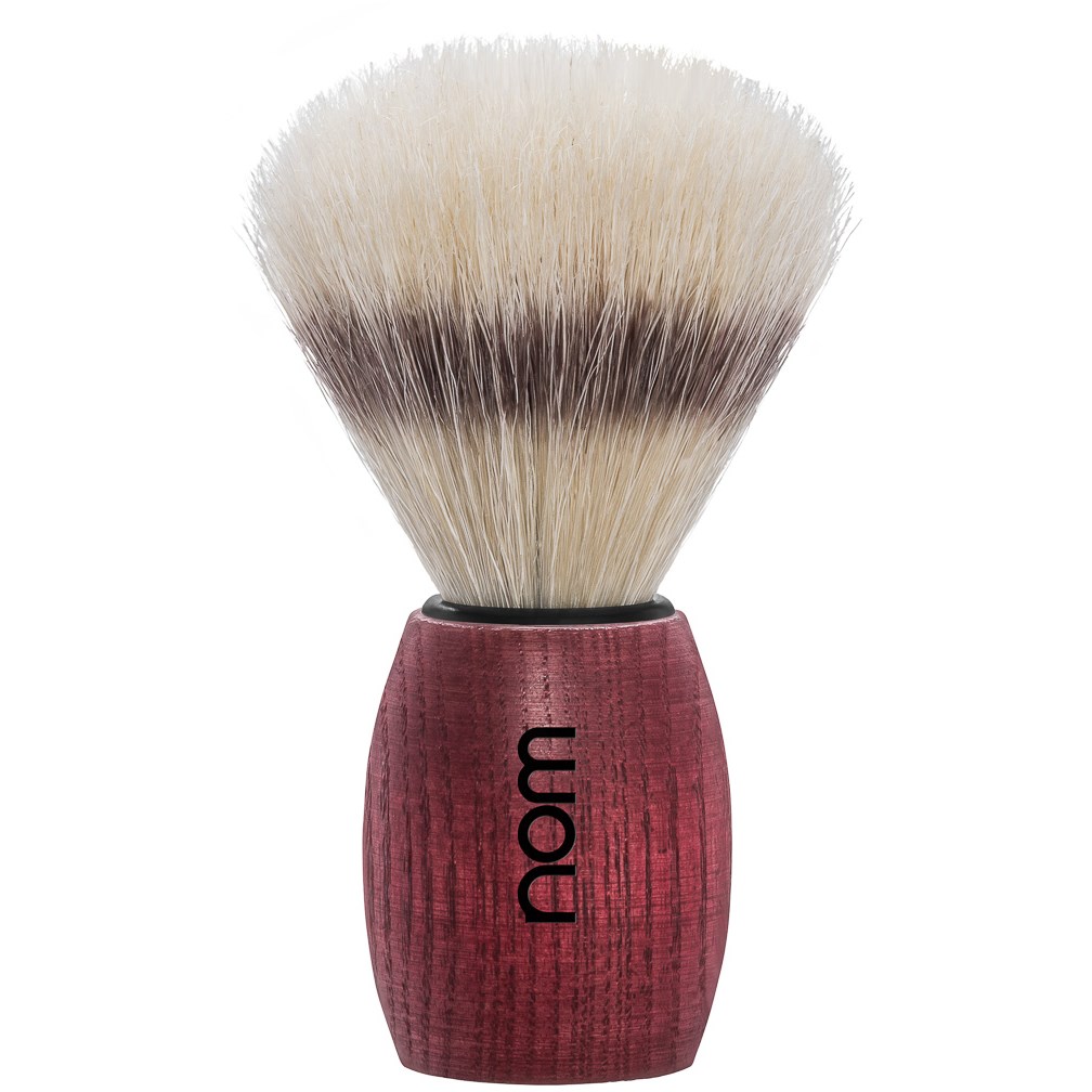 Läs mer om NOM OLE Shaving Brush Pure Bristle Blushed Ash