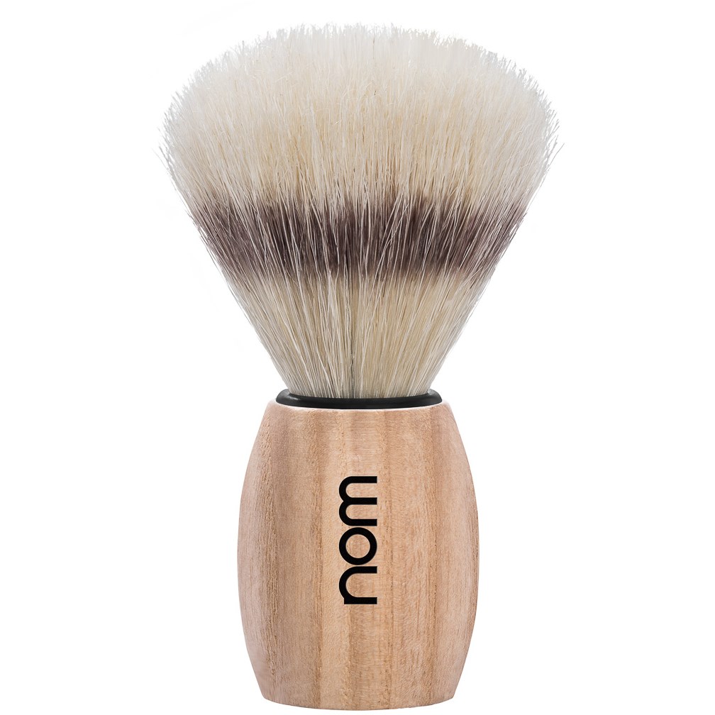 Läs mer om NOM OLE Shaving Brush Pure Bristle Pure Ash