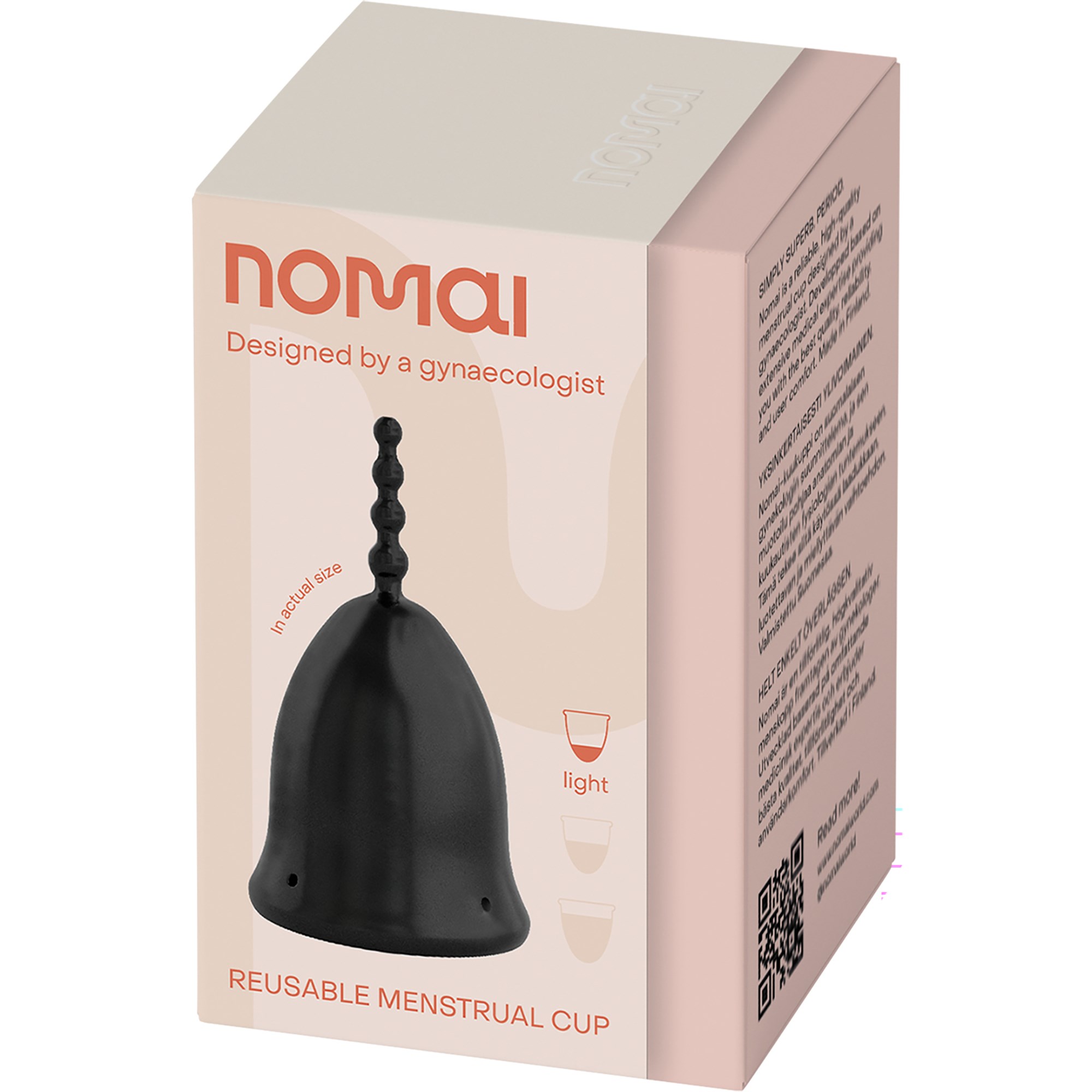 Nomai Menstrual Cup Light Black (obrázok 3)