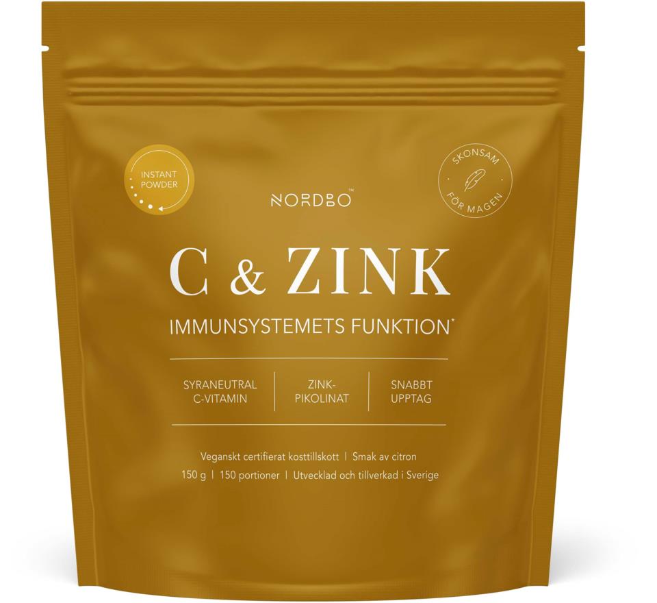 Nordbo C & Zink Instant Powder 150 g