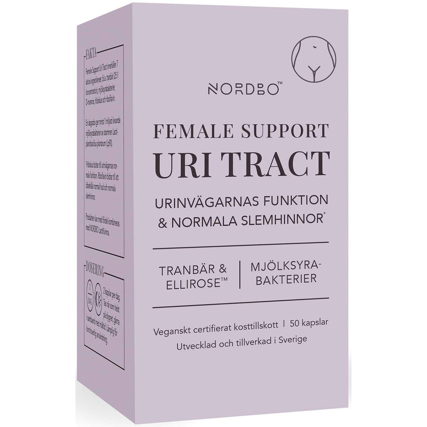 Nordbo Nordbo Female Support UriTract 50 st parfym