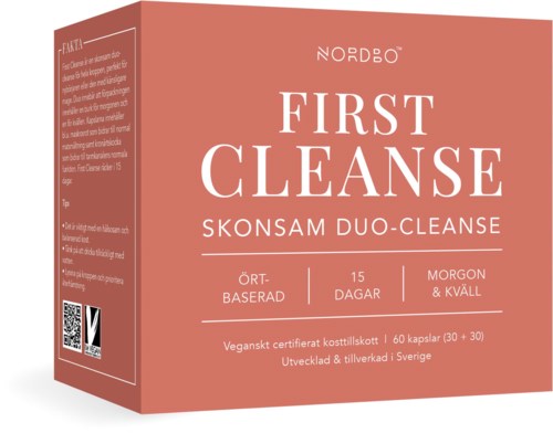 Nordbo First Cleanse, 60 st