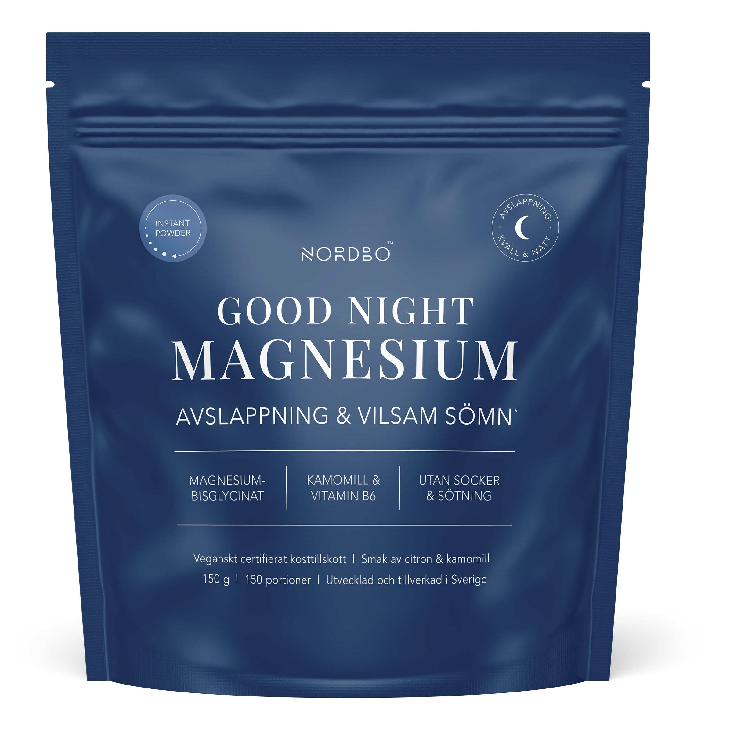 Nordbo Good Night Instant Magnesium 150 g