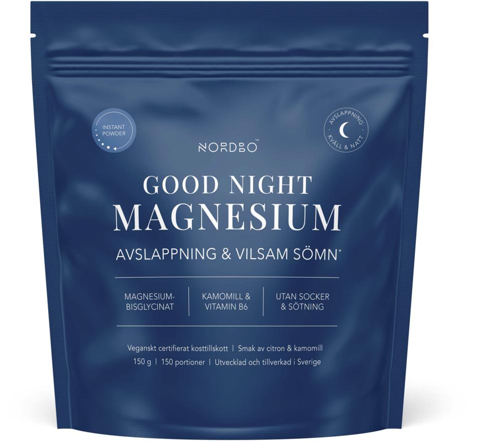 Nordbo Good Night Instant Magnesium 150 g