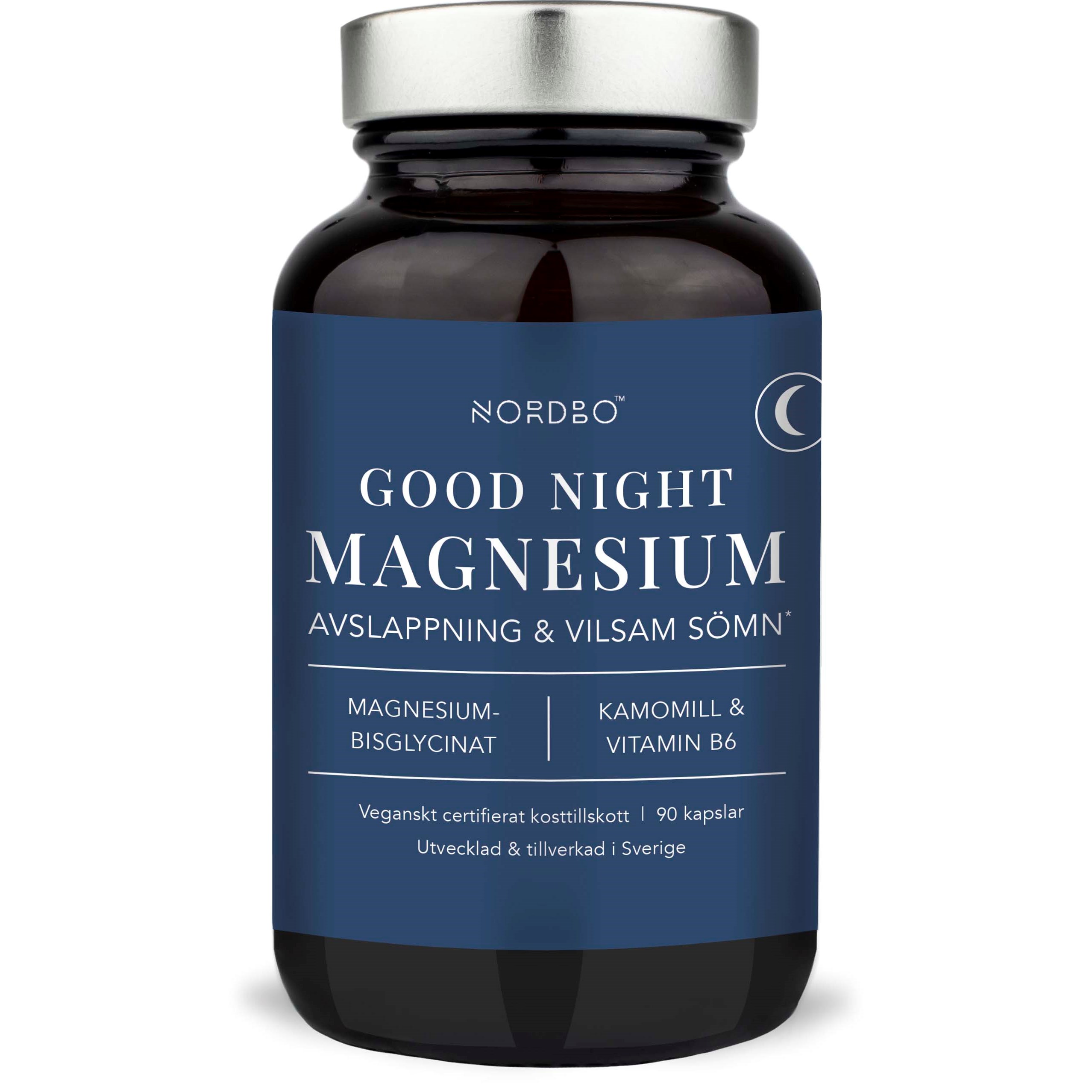 Nordbo Nordbo Good Night Magnesium 90 kap parfym