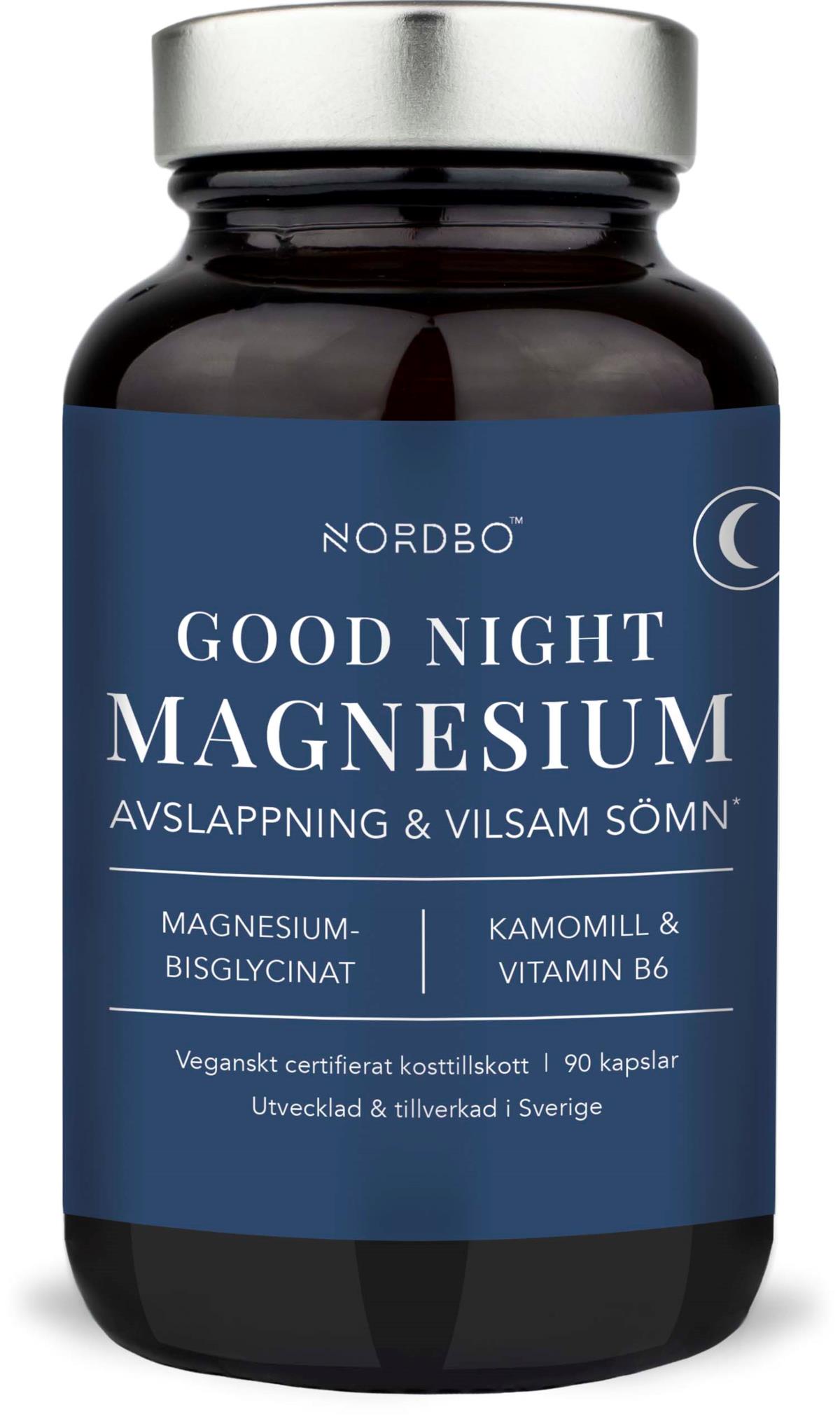 Nordbo Good Night Magnesium 90 kap