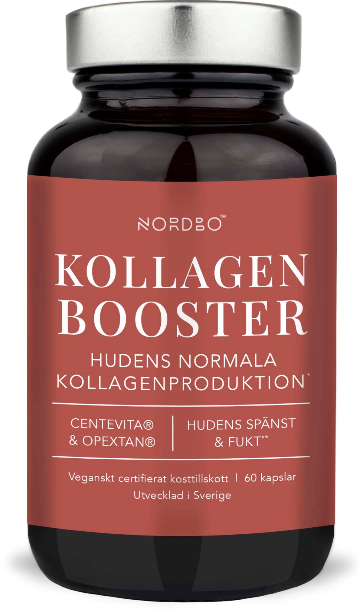 Nordbo Kollagen Booster Vegan 60 kapslar