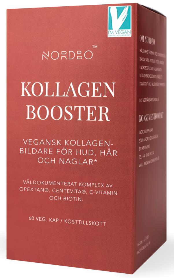 Nordbo Kollagen Booster Vegan 60 kapslar