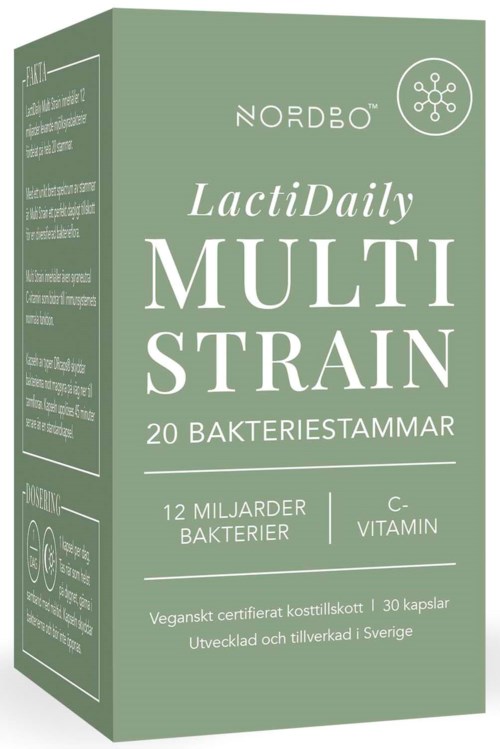 Nordbo LactiDaily Multi Strain 30 st