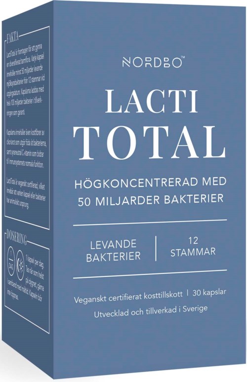Nordbo LactiTotal 50 miljarder 30 pcs