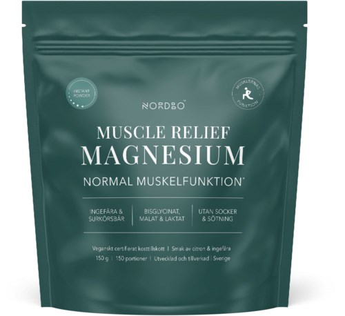 Nordbo Muscle Relief Instant Magnesium 150 g