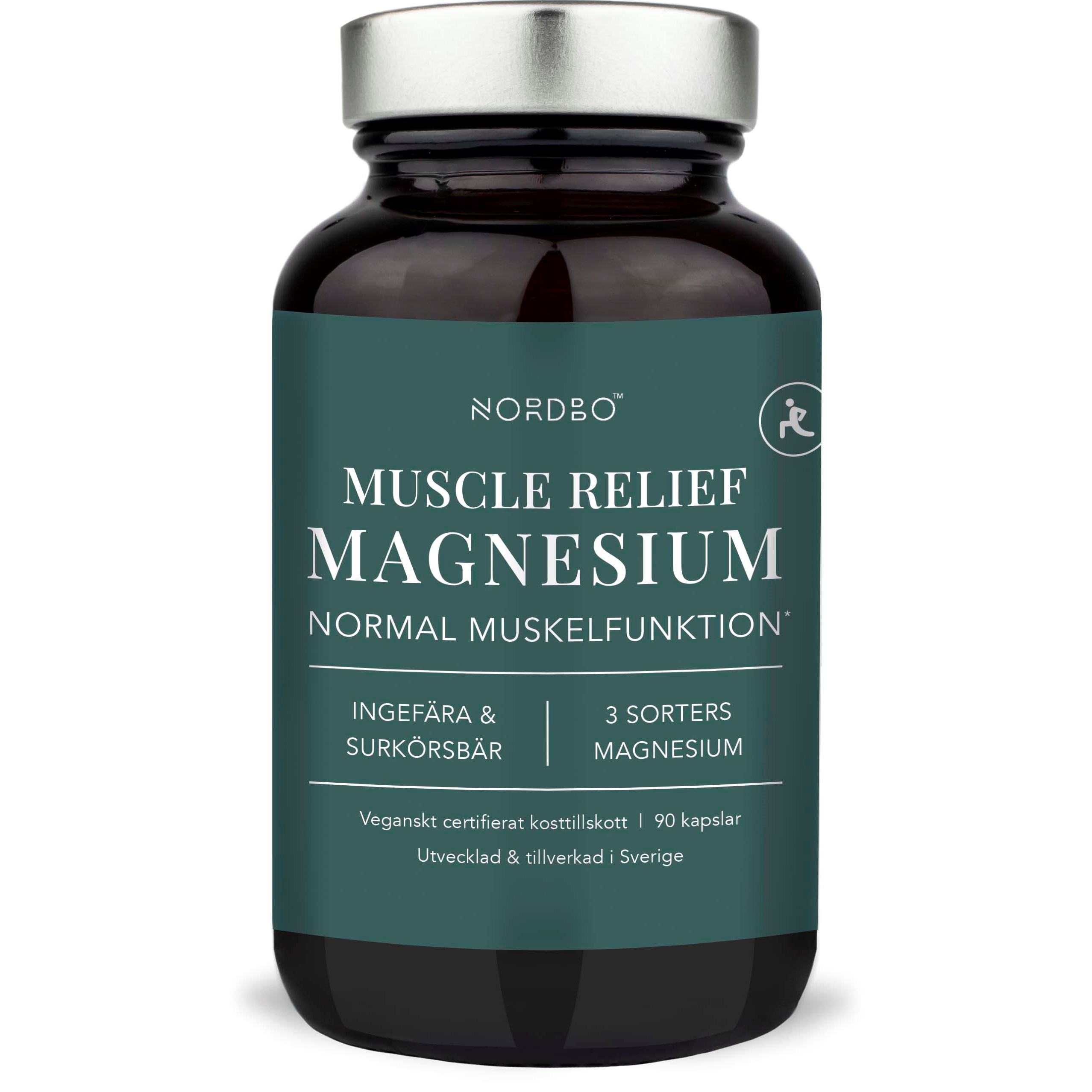 Nordbo Nordbo Muscle Relief Magnesium 90 kap parfym