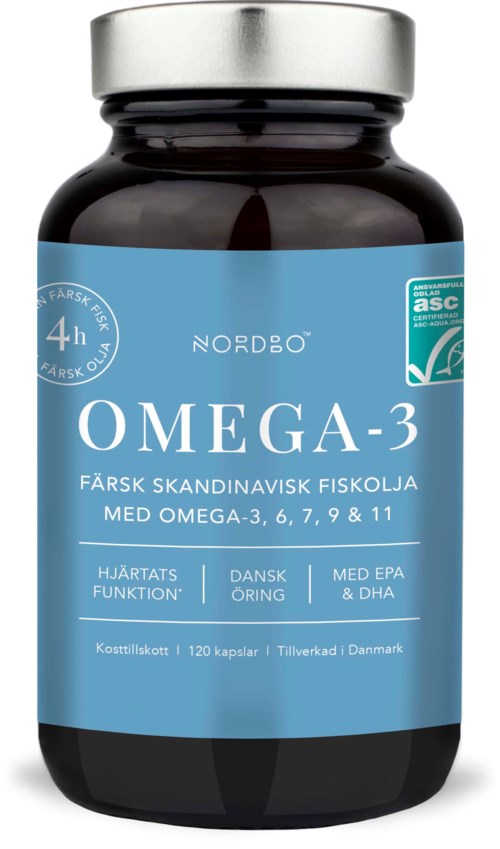 Nordbo Omega-3 ASC 120 st