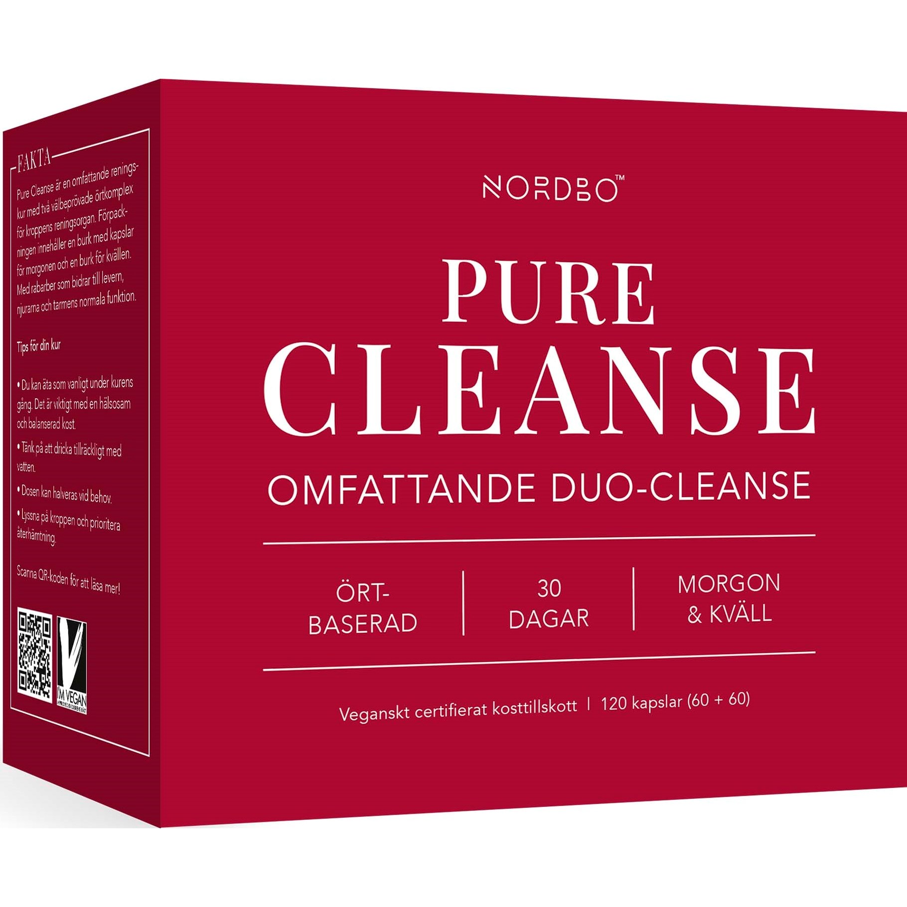 Nordbo Nordbo Pure Cleanse 120 kap parfym