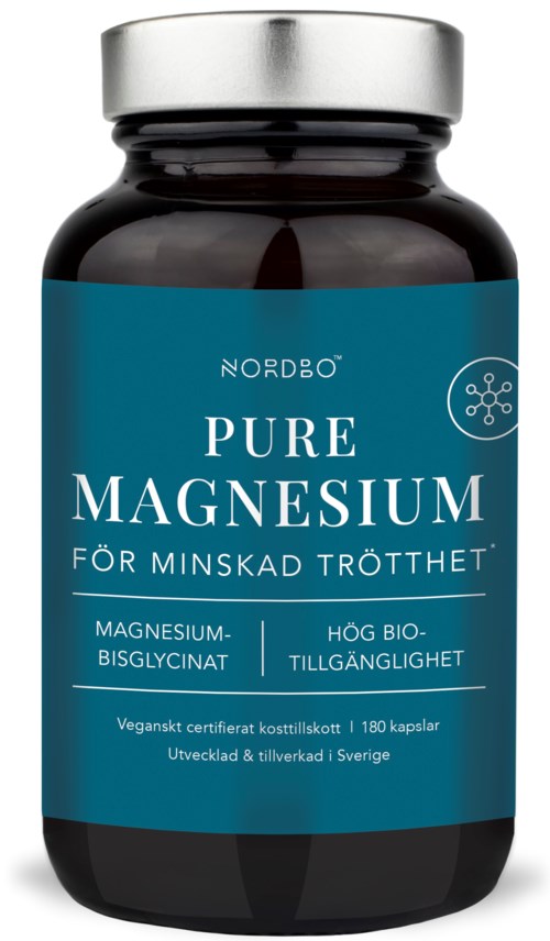 Nordbo Pure Magnesium, 180 kap 180 st