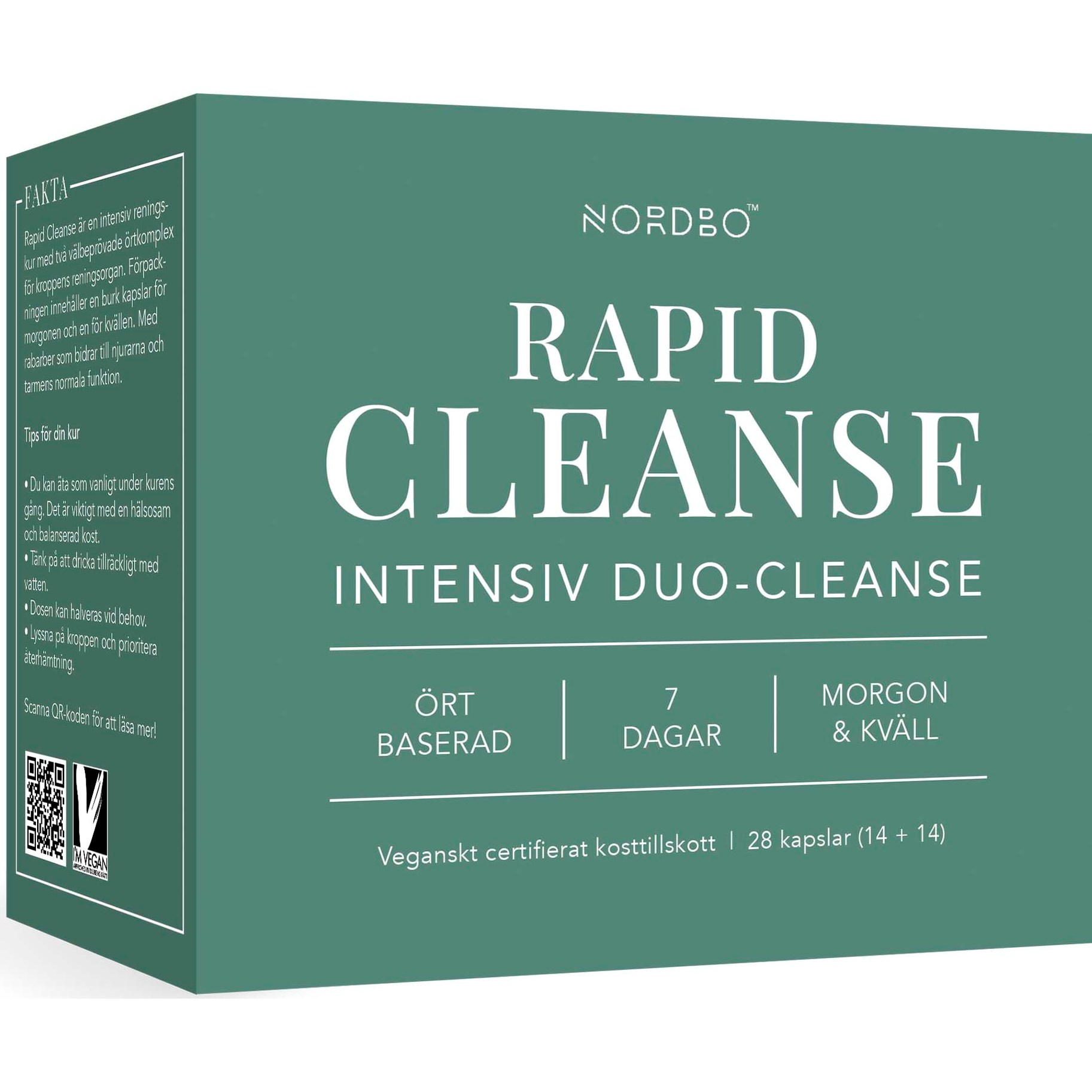 Nordbo Nordbo Rapid Cleanse 28 kap parfym