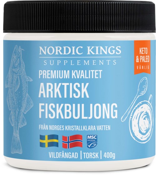 Nordic Kings Arktisk Fiskbuljong Premium MSC 400 g