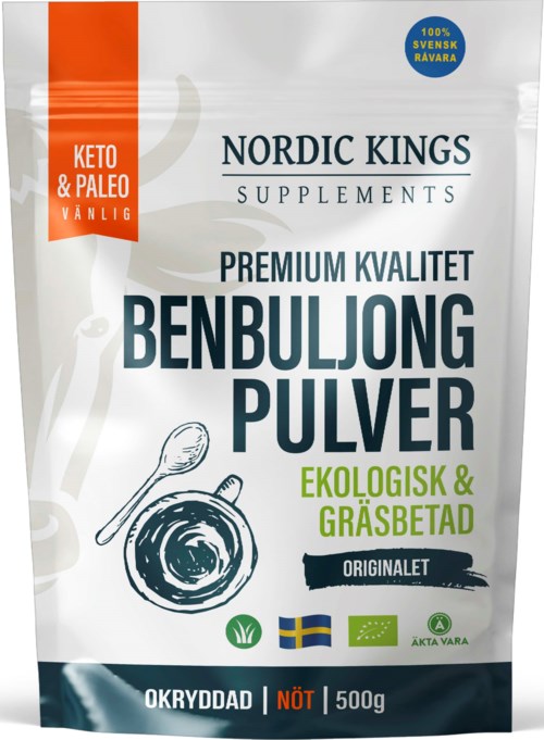 Nordic Kings Premium Benbuljongpulver EKO 500 g
