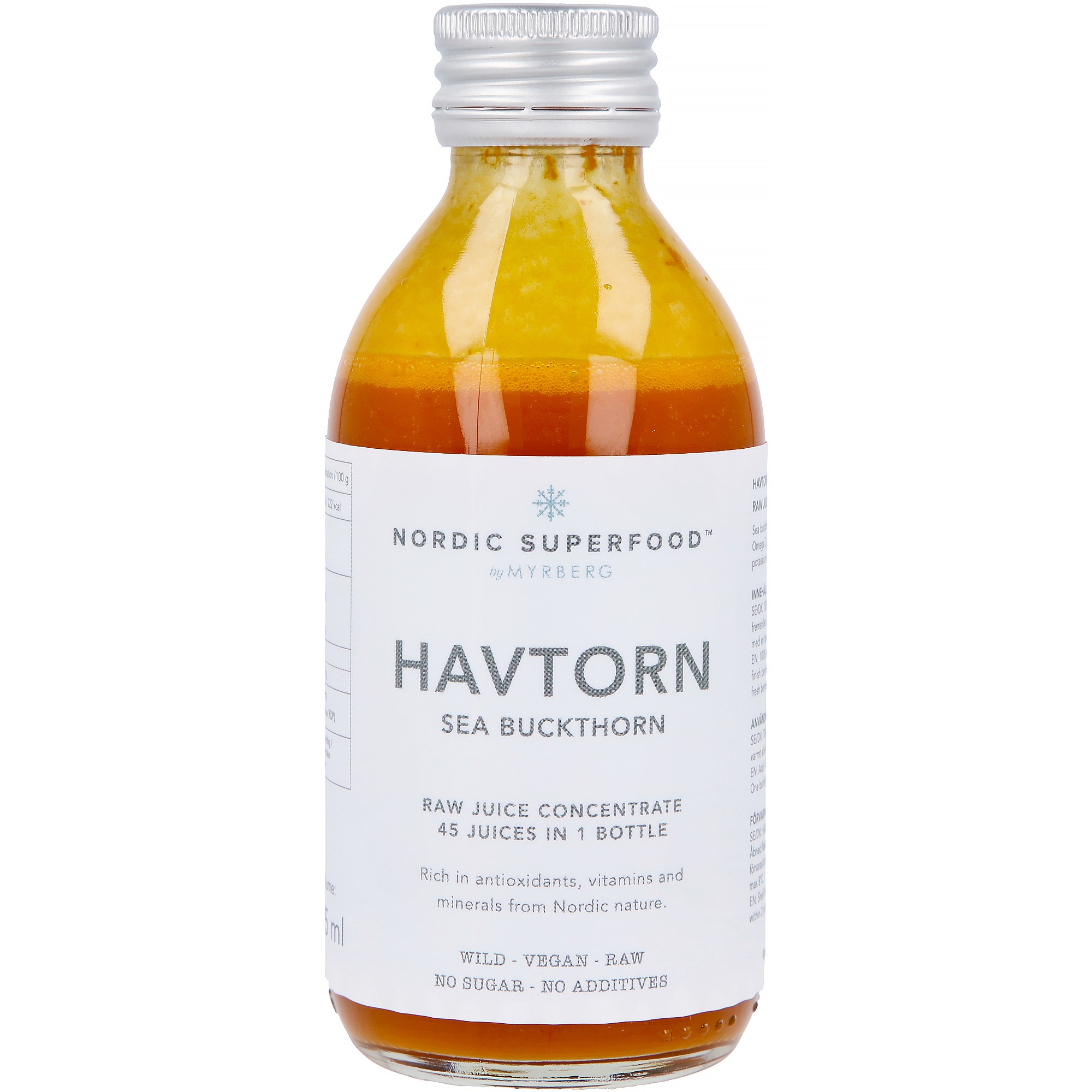 Nordic Superfood by Myrberg Rawjuice concentrate- Havtorn  195 ml