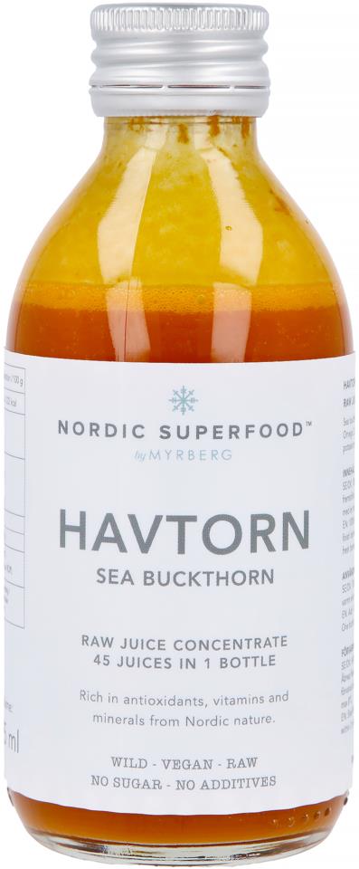 Nordic Superfood Rawjuice concentrate- Havtorn 195 ml