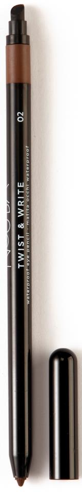 Nouba Twist & Write Waterproof Eye Pencil No. 2 Brown