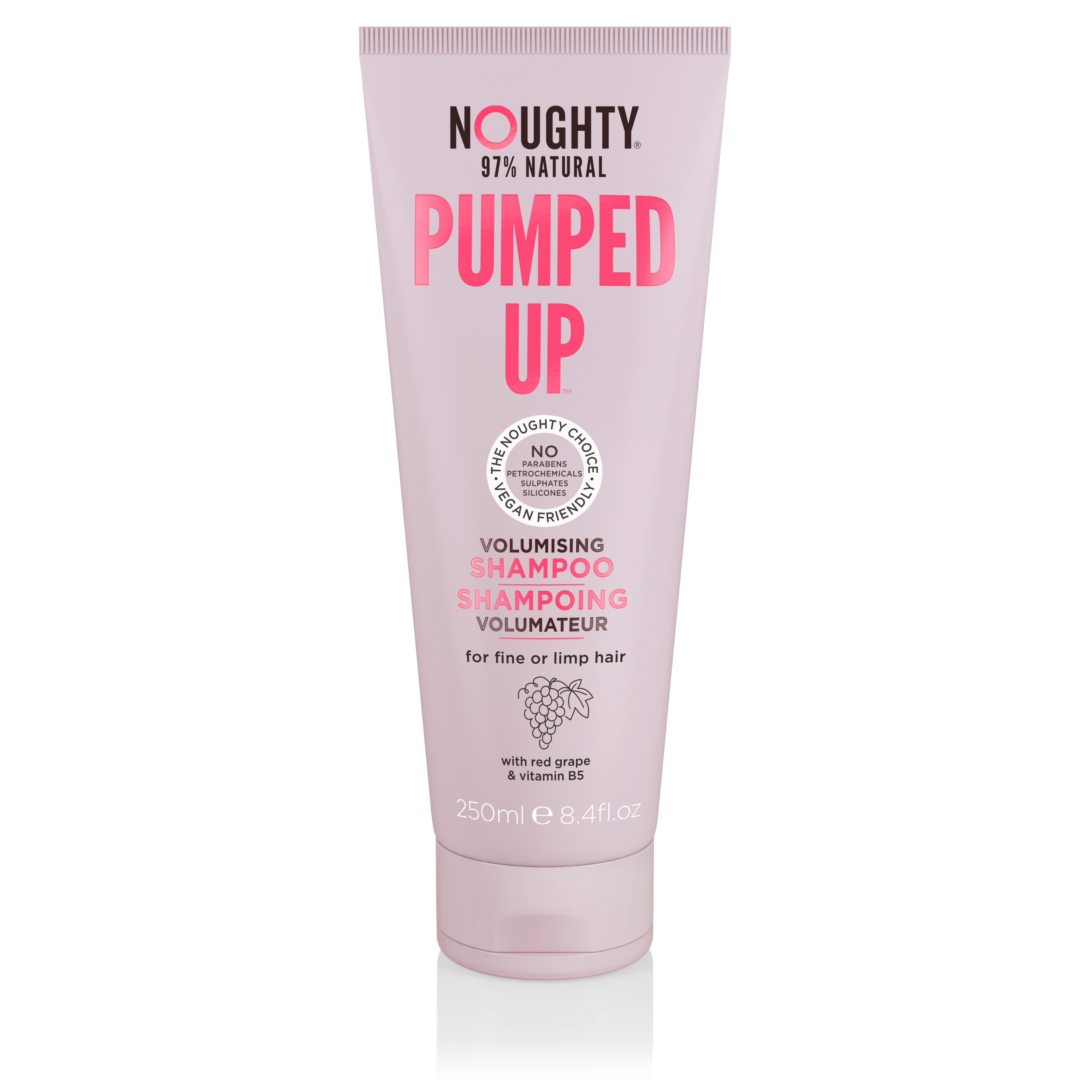 Läs mer om Noughty Pumped Up Shampoo 250 ml