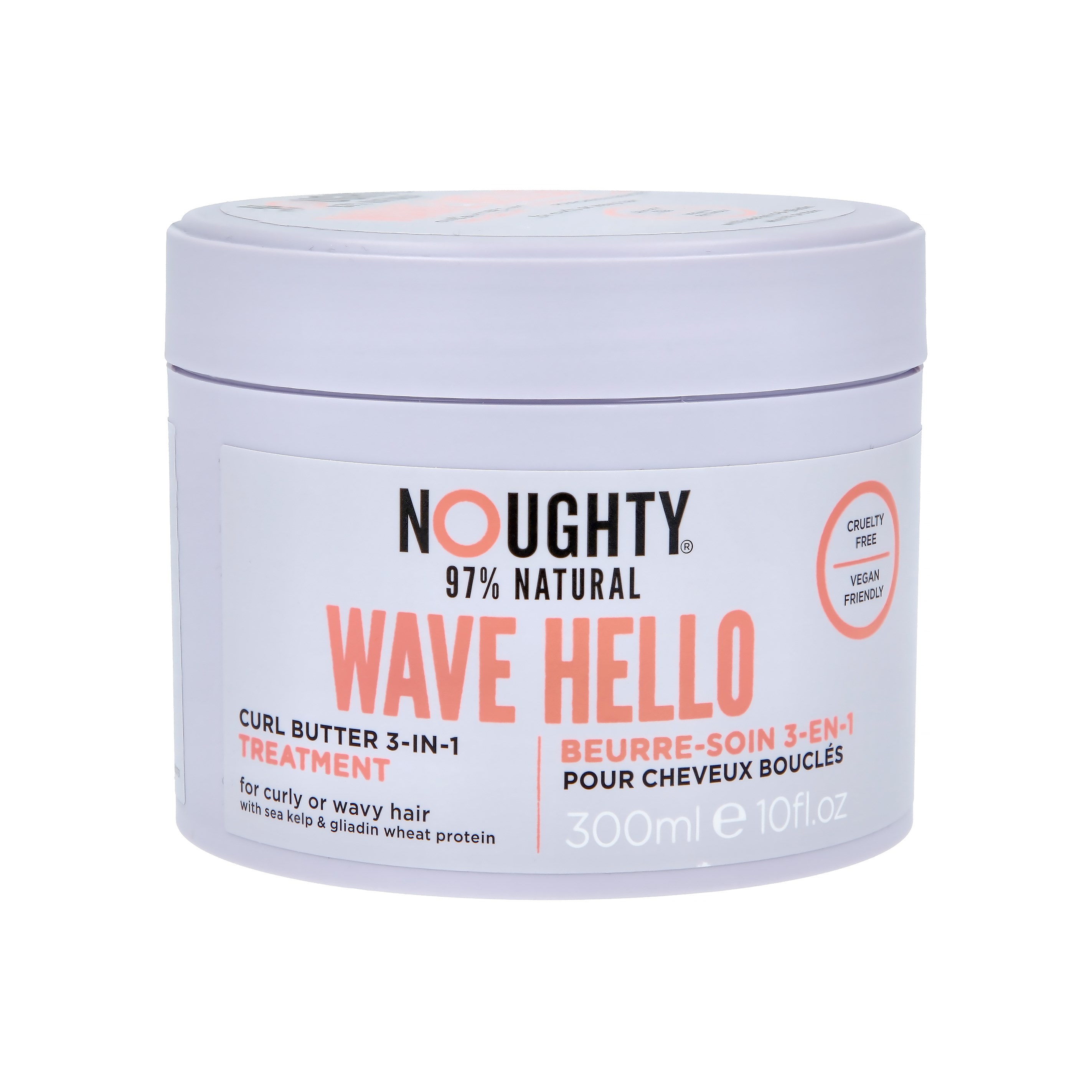 Läs mer om Noughty Wave Hello Curl Butter 3-in-1 Treatment 300 ml